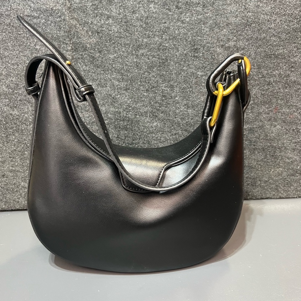 Madison West Black Shoulder Bag
